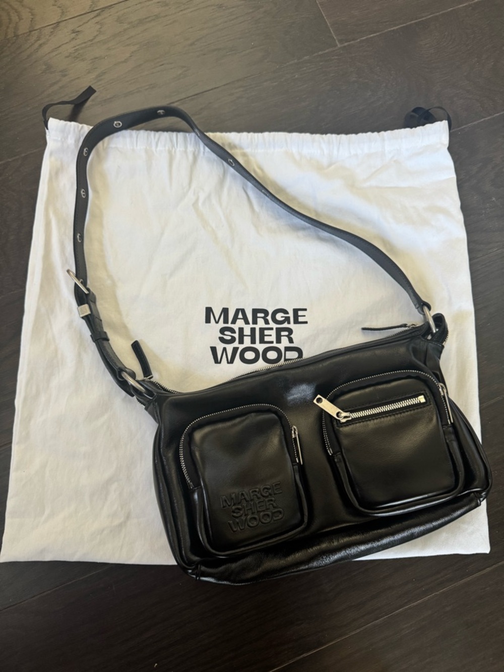 MARGESHERWOOD Outpocket Hobo bag - Picture 4 of 7